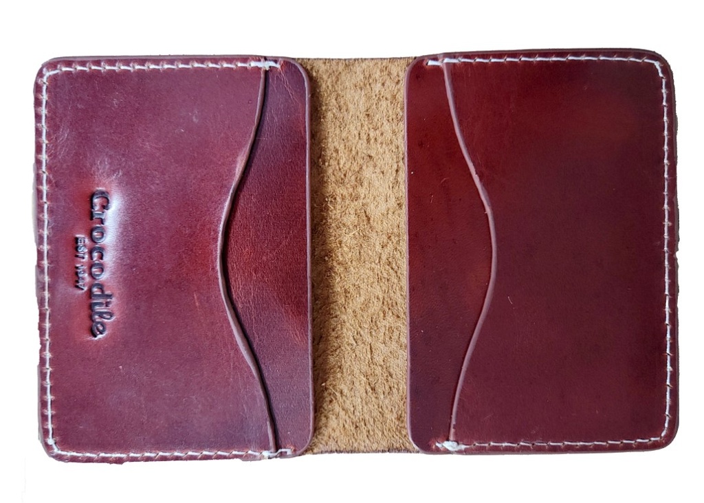 Crocodile Leather Card Holder