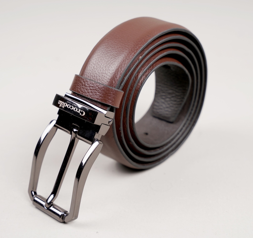 Crocodile Leather Belt