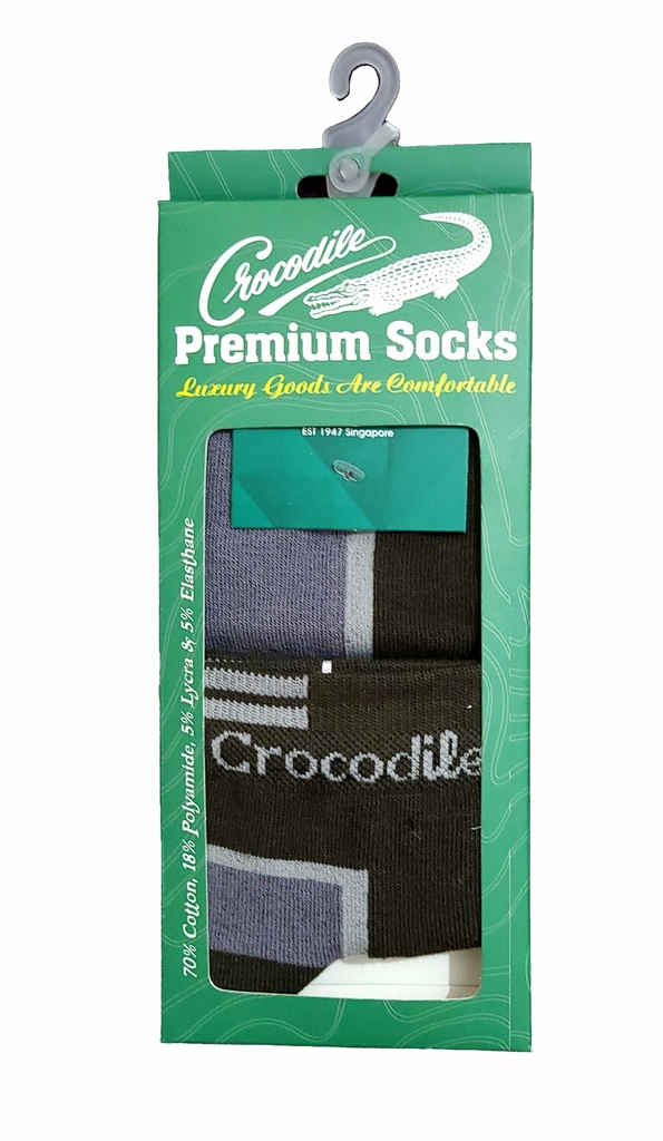 Crocodile Premium Ankle Socks