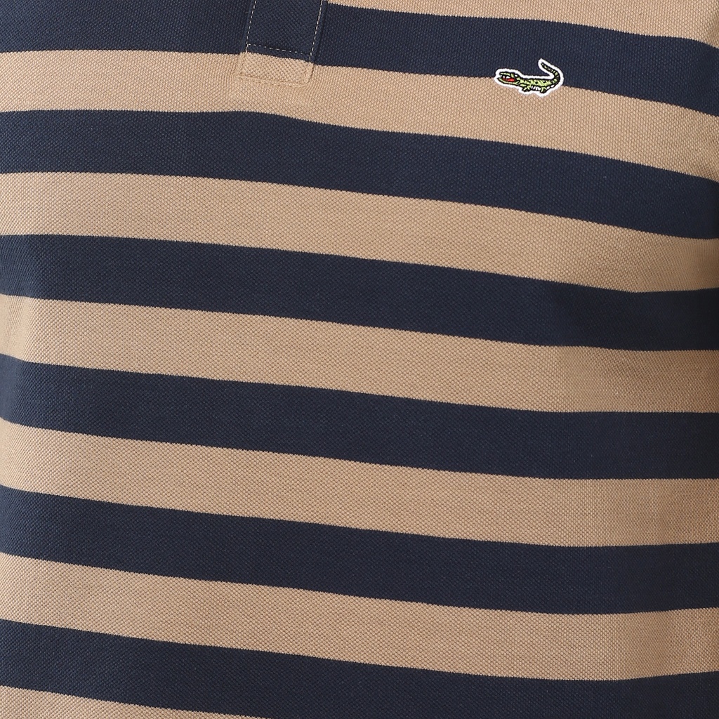 Crocodile Stripe Polo T-Shirt