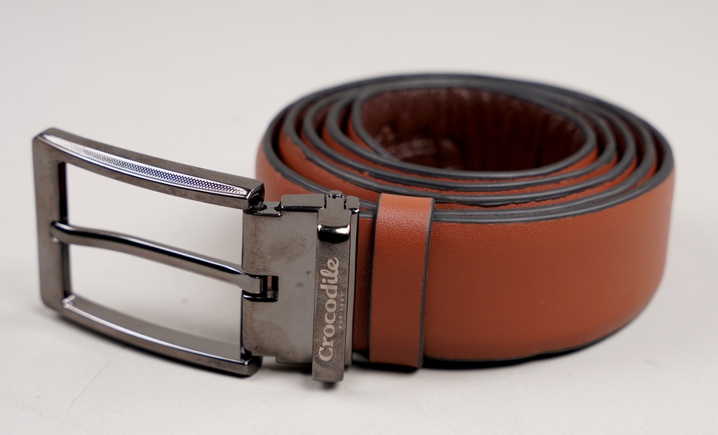 Crocodile Leather Belt