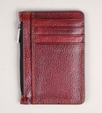 Crocodile Men's Zipper Card Wallet
