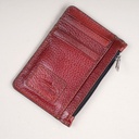 Crocodile Men's Zipper Card Wallet