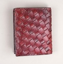 Crocodile Men's Braided Short wallet