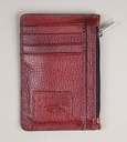 Crocodile Men's Zipper Card Wallet