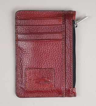 [CR 01] Crocodile Men's Zipper Card Wallet