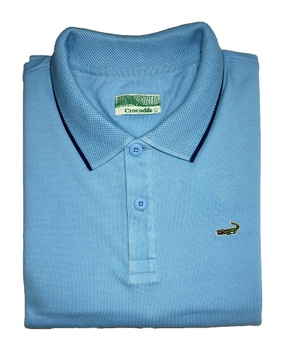 Crocodile Solid Polo T-Shirt (S)