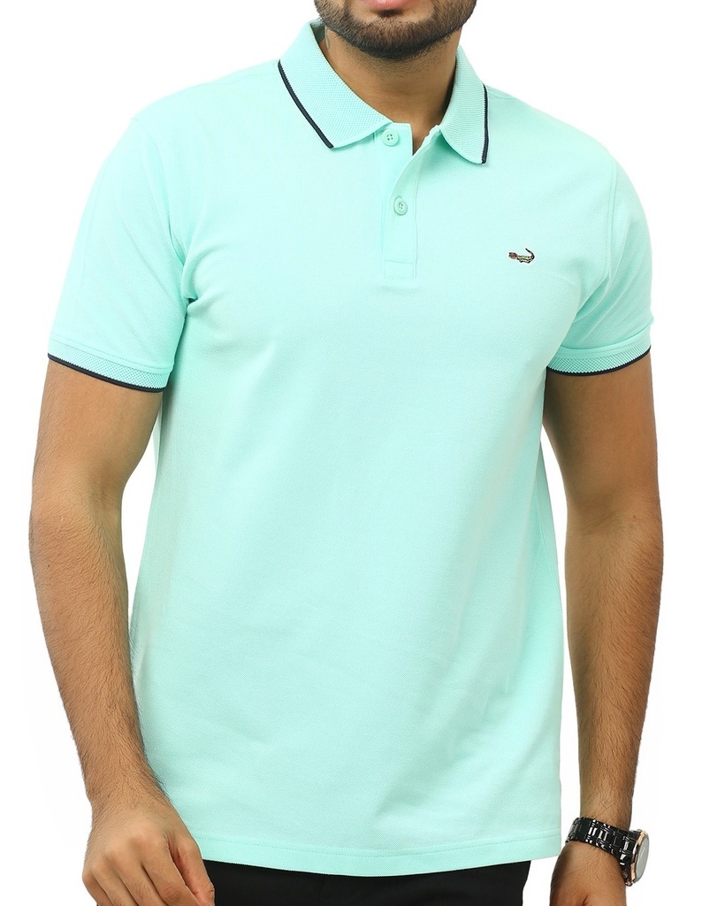 Crocodile Solid Polo T-Shirt