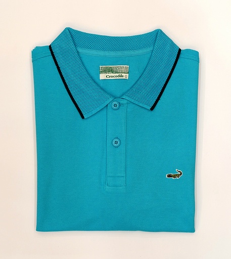 Crocodile Solid Polo T-Shirt